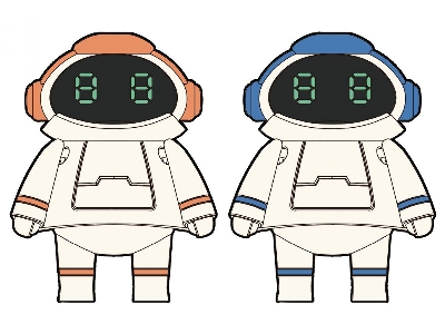 Tiny Mechatromate No.05 - Cosmo Red & Cosmo Blue (Two Kits In The Box) - zdjęcie 8