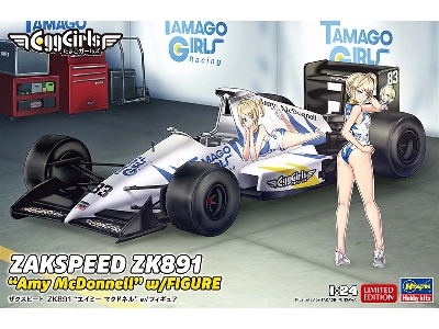 Zakspeed Zk891 - Amy Mcdonnell With Figure - zdjęcie 1