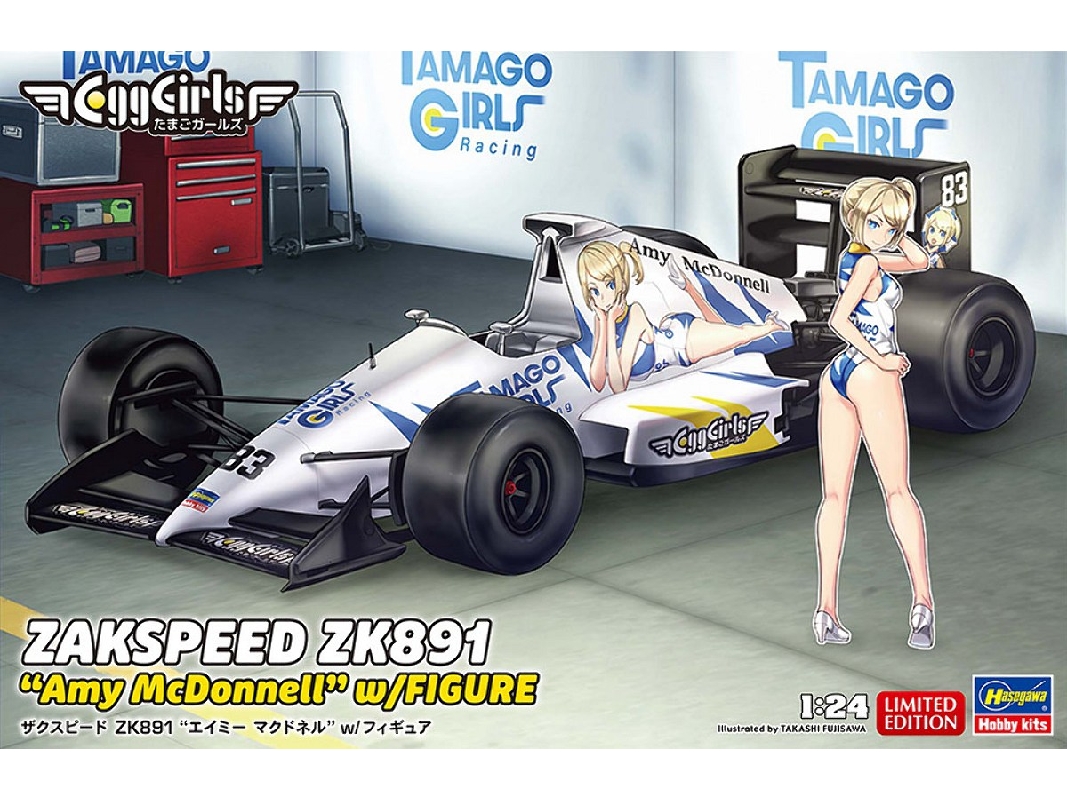 Zakspeed Zk891 - Amy Mcdonnell With Figure - zdjęcie 1