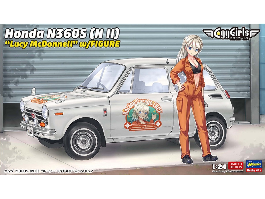 Honda N360s (N Ii) - Lucy Mcdonnell With Figure - zdjęcie 1