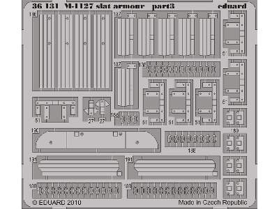  M-1127 slat armour 1/35 - Trumpeter - blaszki - zdjęcie 4
