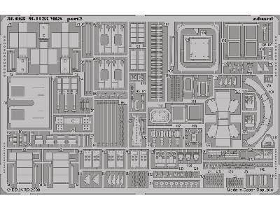  M-1128 MGS 1/35 - Afv Club - blaszki - zdjęcie 3