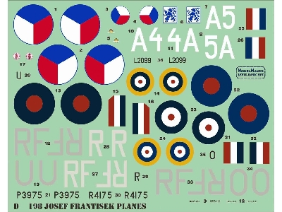 Josef Frantisek Planes (Avia B.543 And Hawker Hurricane) - zdjęcie 1