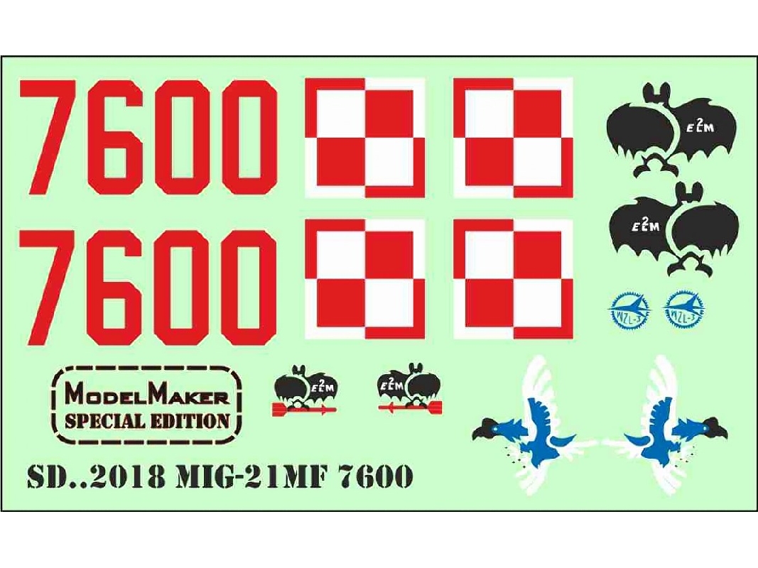 Mig-21mf 7600 - zdjęcie 1
