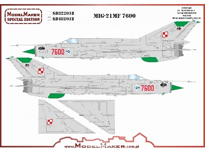 Mig-21mf 7600 - zdjęcie 2
