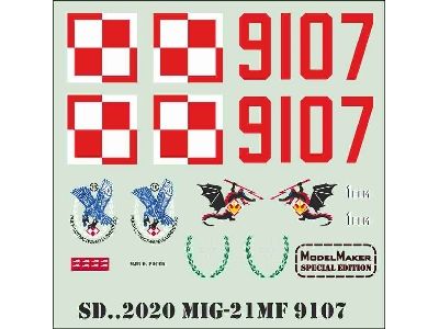 Mig-21mf 9107 - zdjęcie 1