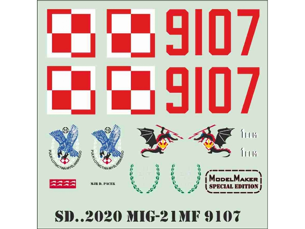 Mig-21mf 9107 - zdjęcie 1