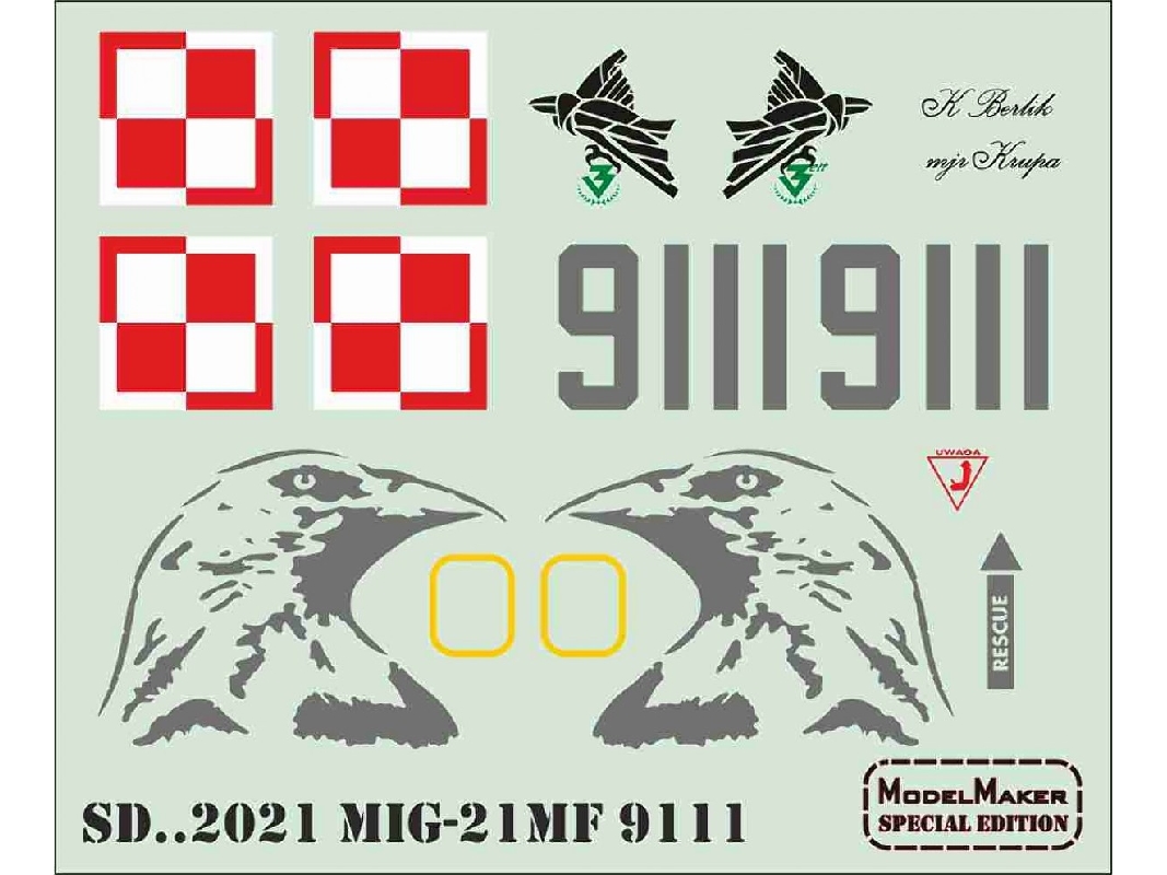 Mig-21mf 9111 - zdjęcie 1