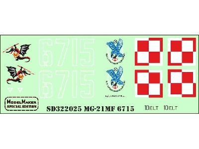 Mig-21 Mf - "6715" - zdjęcie 1