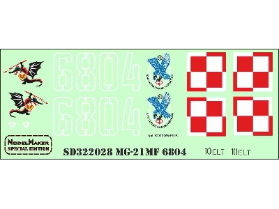 Mig-21 Mf - "6804" - zdjęcie 1