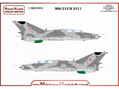 Mig-21 Um - "9311" - zdjęcie 2