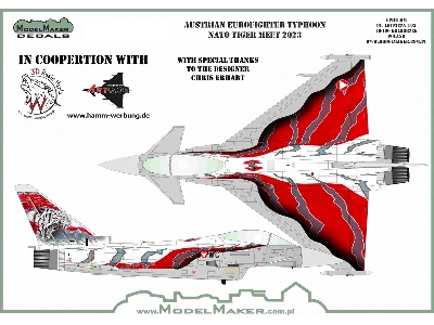 Austrian Eurofighter Typhoon - Nato Tiger Meet 2023 - zdjęcie 4