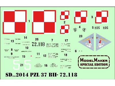 Pzl-37 Bii 72.118 - zdjęcie 1