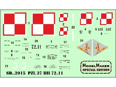 Pzl-37 Bii 72.11 - zdjęcie 1