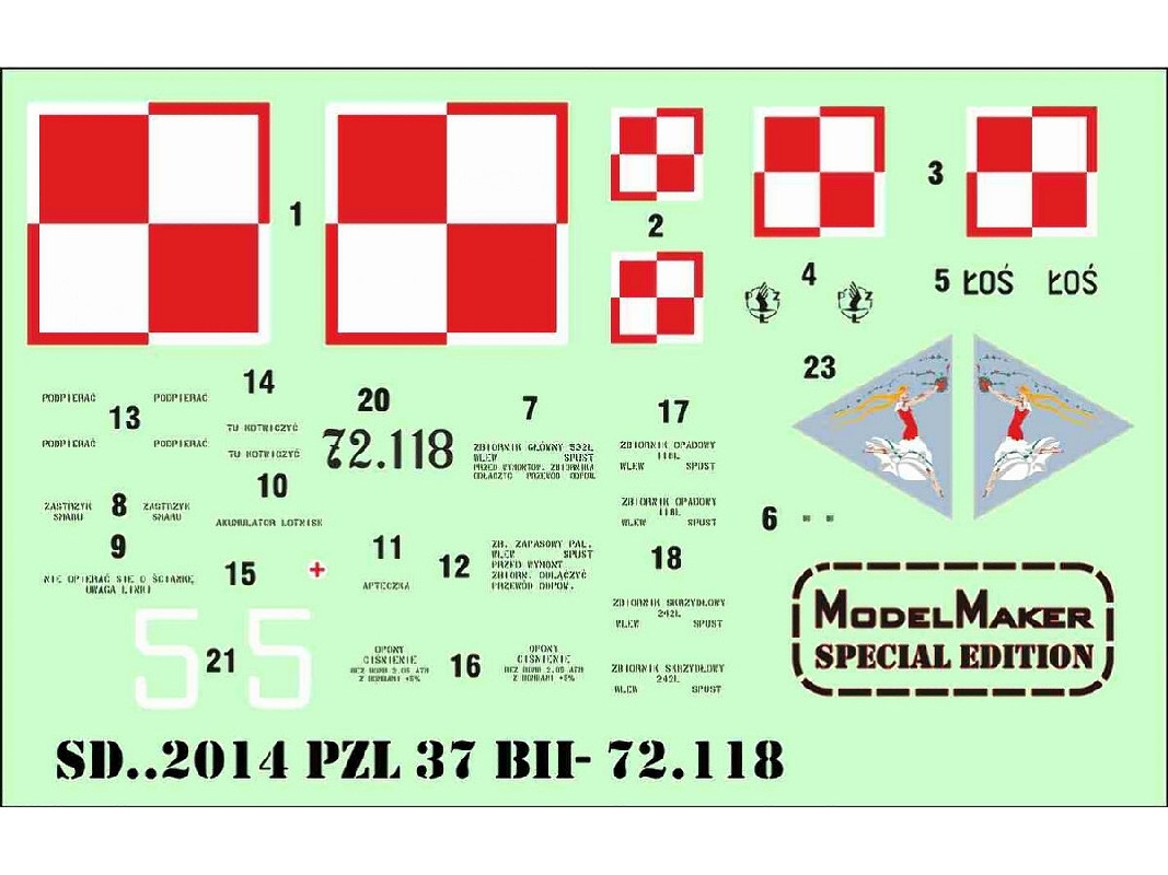 Pzl-37 Bii 72.118 - zdjęcie 1