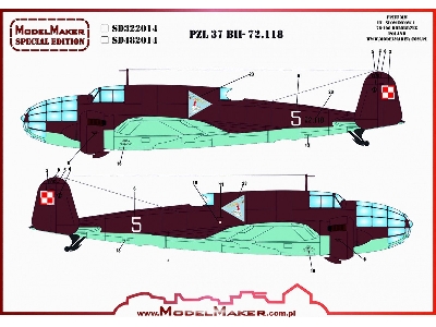 Pzl-37 Bii 72.118 - zdjęcie 2