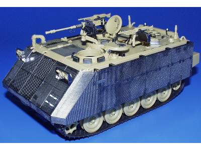  M-113 IDF Zelda armour shields 1/35 - Academy Minicraft - blasz - zdjęcie 6