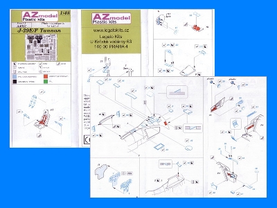 Saab J-29 E/F Tunnan - Interior & Exterior Detail Set - zdjęcie 1