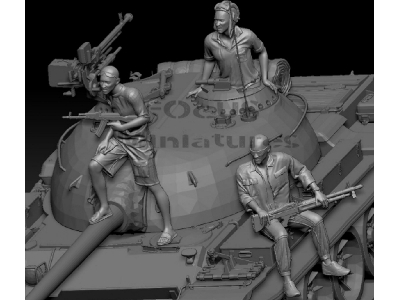 Somalia Fighters (3 Figures) - zdjęcie 1