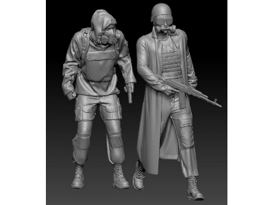 Stalker No.1 - Post Apo Fighters (2 Figures) - zdjęcie 1