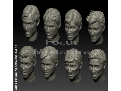 Heads Set 2 (8pcs) - zdjęcie 1