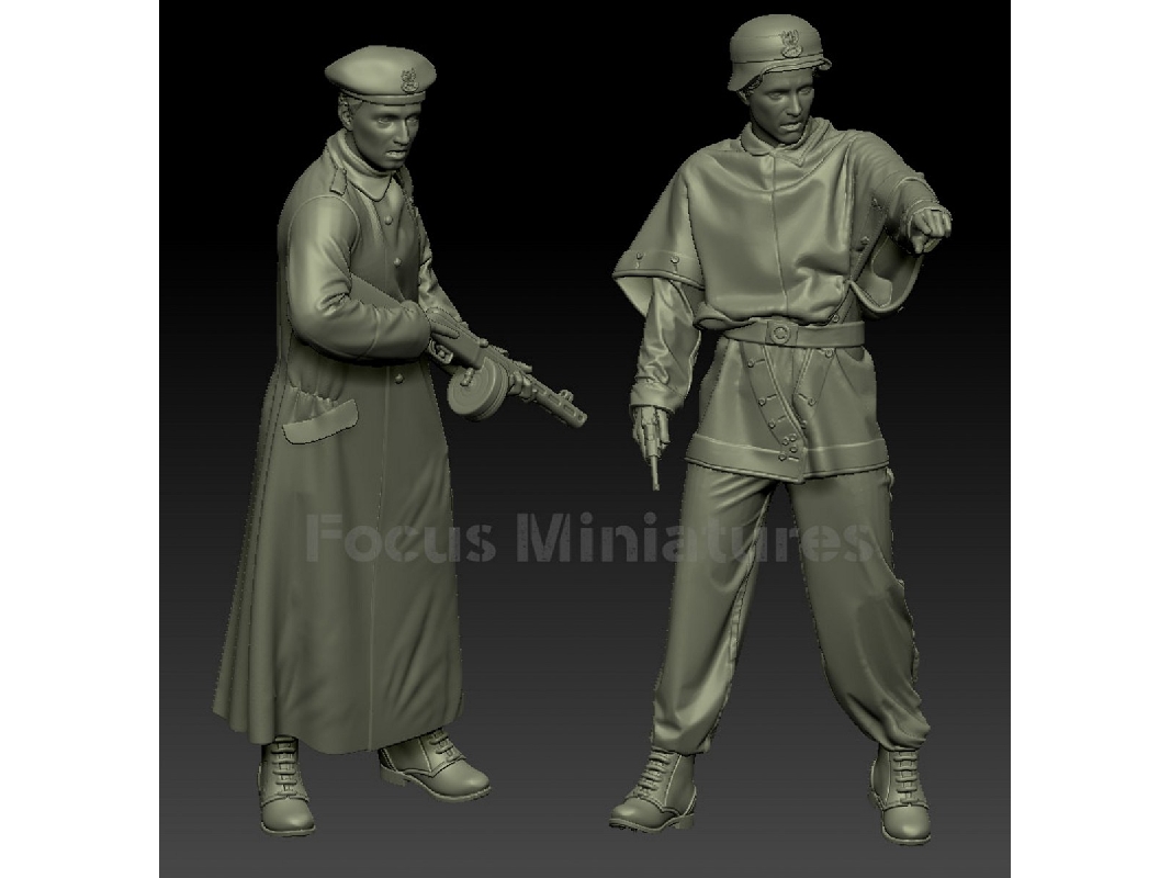 The First Days Of The Warsaw Uprising 1944 (2 Figures) - zdjęcie 1
