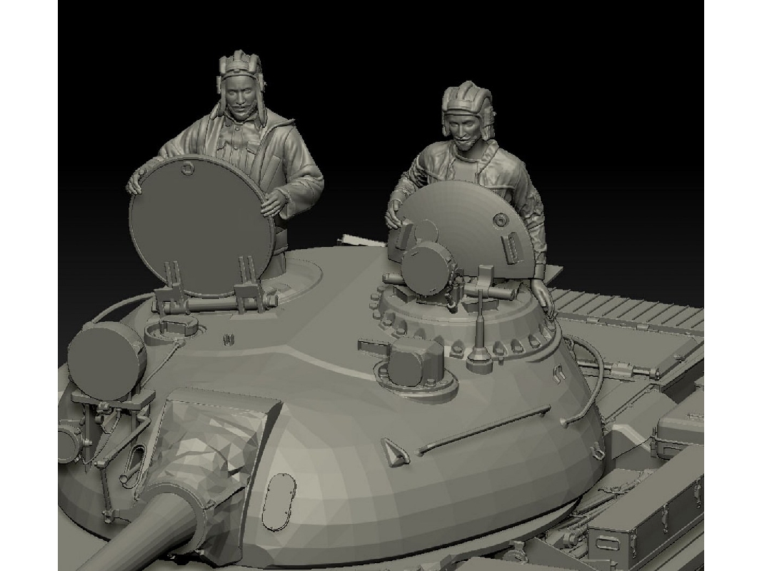 Syrian Modern Tank Crew (2 Figures) - zdjęcie 1