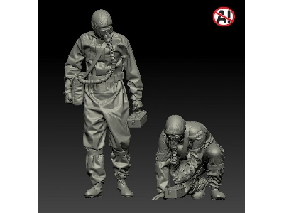 Nbc Op-1 Cold War Soldiers (2 Figures) - zdjęcie 2