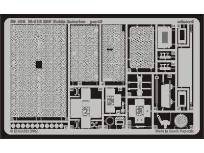  M-113 IDF Zelda interior 1/35 - Academy Minicraft - blaszki - zdjęcie 3