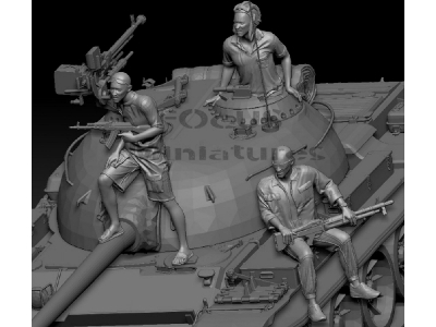 Somalia Fighters (3 Figures) - zdjęcie 1