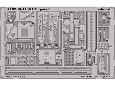  M-1130 CV 1/35 - Trumpeter - blaszki - zdjęcie 4