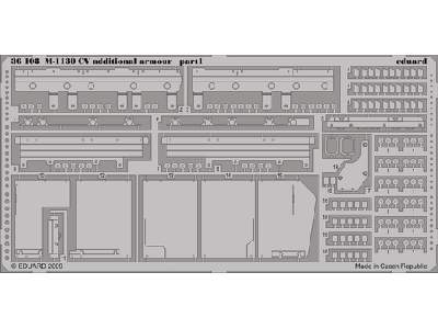  M-1130 CV additional armour 1/35 - Trumpeter - blaszki - zdjęcie 1