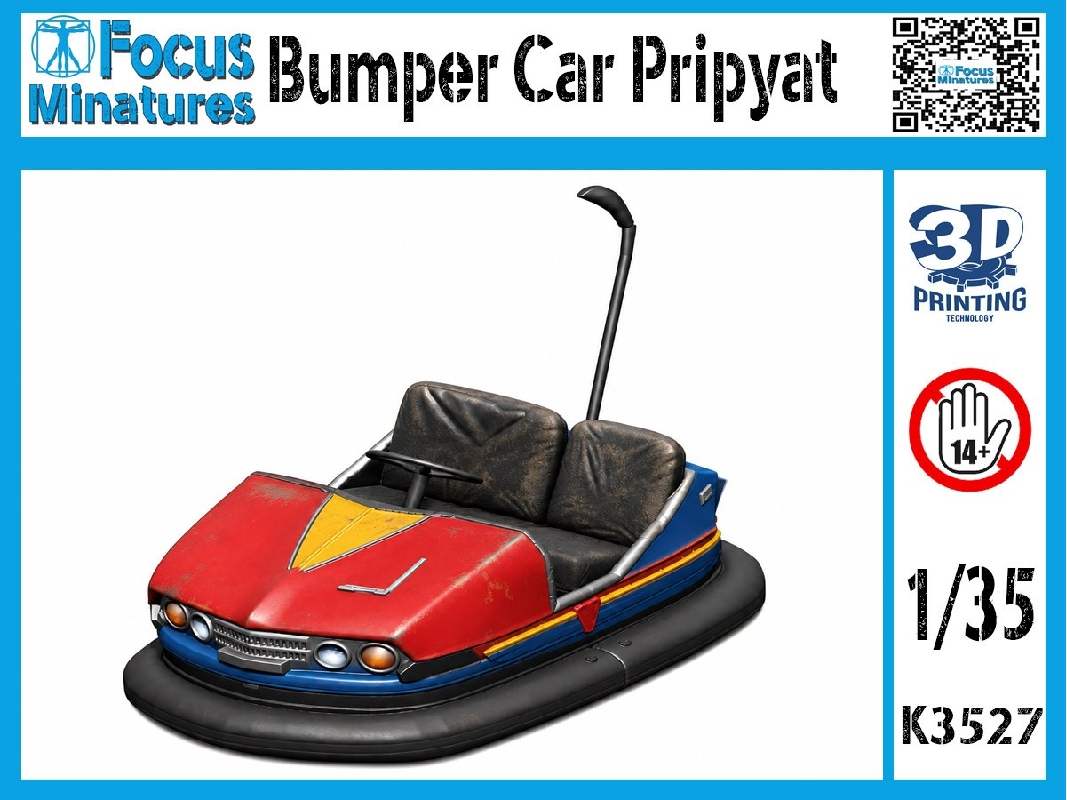 Bumper Car Pripyat (3d-printed) - zdjęcie 1