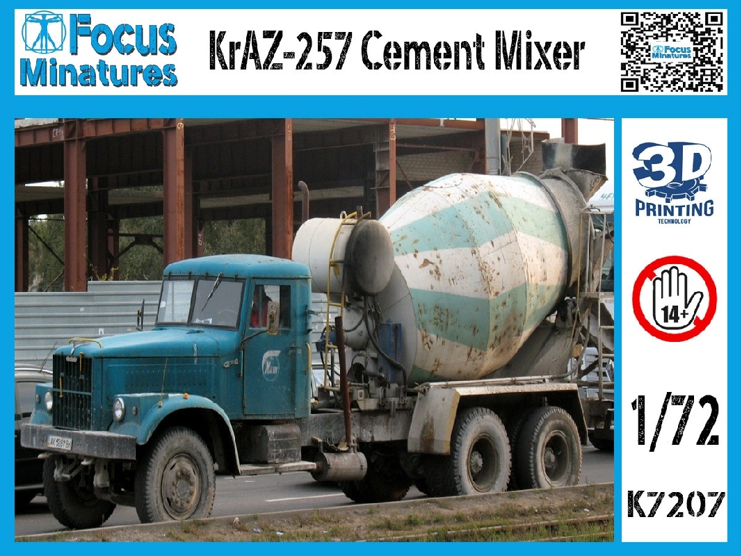 Kraz 257 Cement Mixer - zdjęcie 1