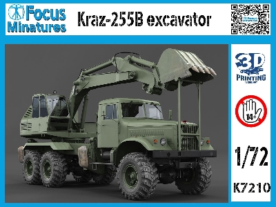 Kraz 255b Excavator - zdjęcie 1