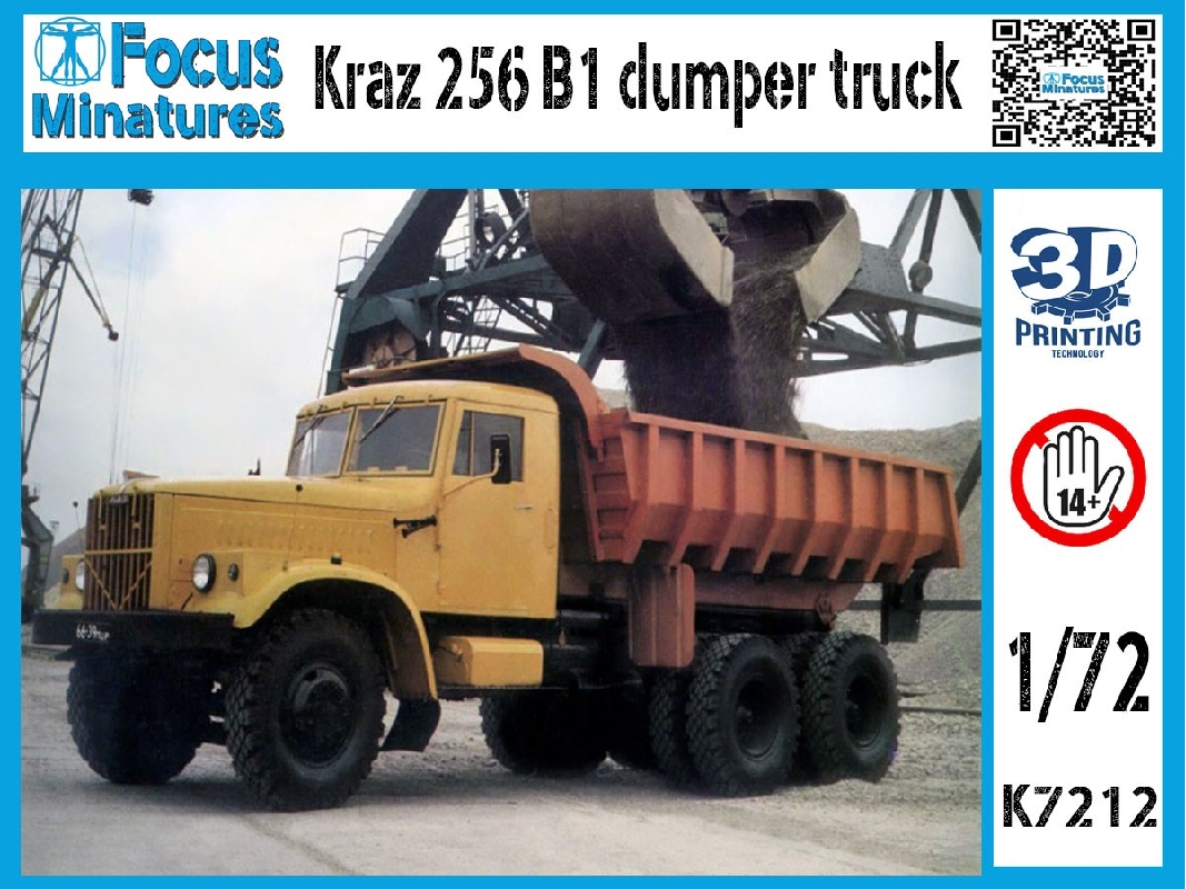 Kraz 256 B1 Dumper Truck - zdjęcie 1