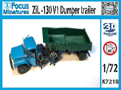 Zil-130 V1 Dumper Trailer - zdjęcie 1