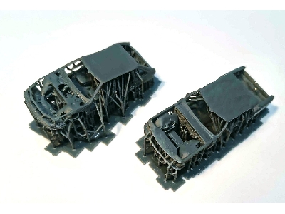 Abandoned Car (2 Pcs / 3d-printed) - zdjęcie 2
