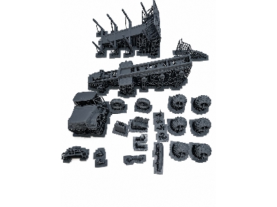 Zil-131 (8x8) - Wood Transport (3d-printed) - zdjęcie 2