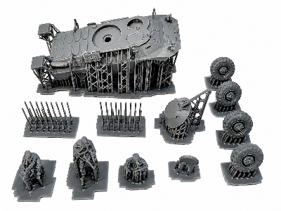 Brdm-2 Nbc + 3 Figures (3d-printed) - zdjęcie 2