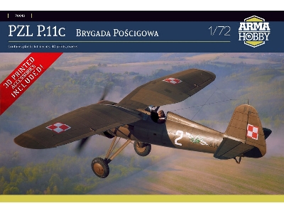 Pzl P.11c - Pursuit Brigade (With 3d-printed Parts) - zdjęcie 2