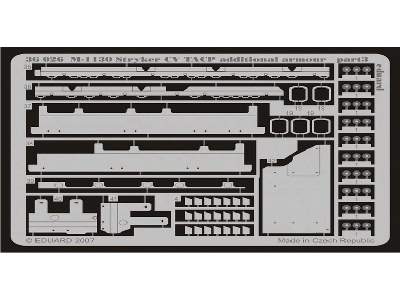  M-1130 CV TACP additional armour 1/35 - Afv Club - blaszki - zdjęcie 3