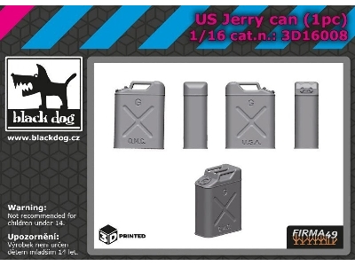 Us Jerrycan (1 Piece / 3d-printed) - zdjęcie 1