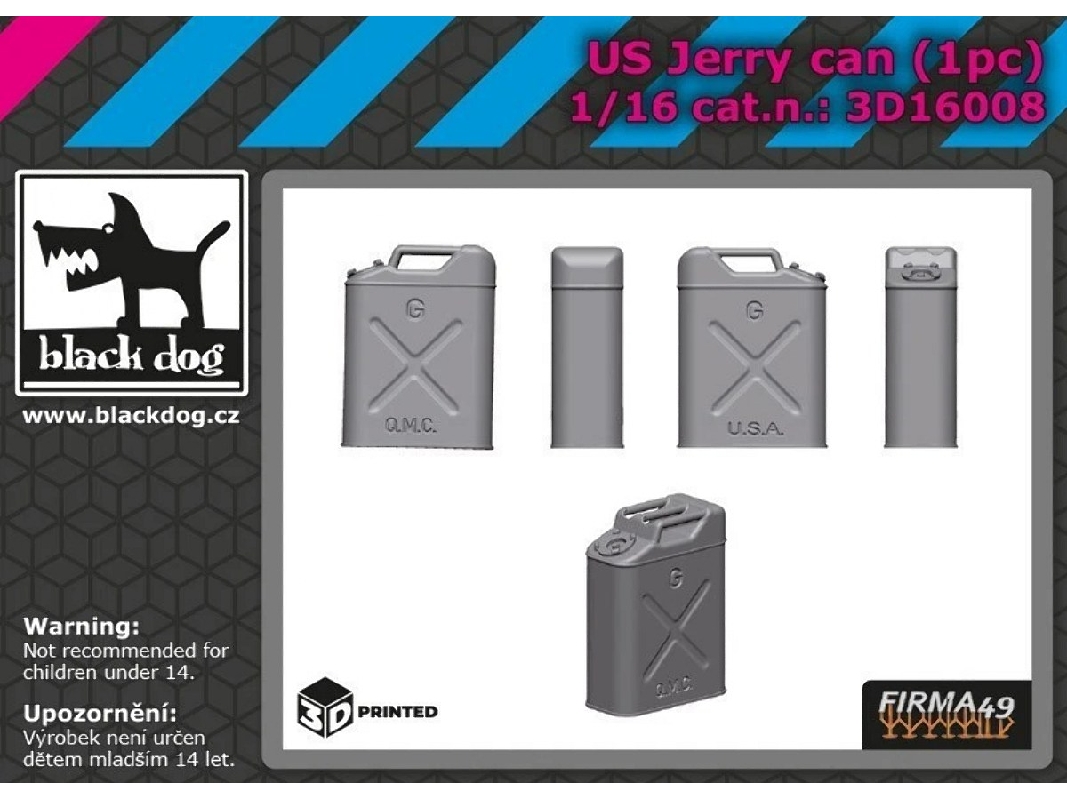 Us Jerrycan (1 Piece / 3d-printed) - zdjęcie 1