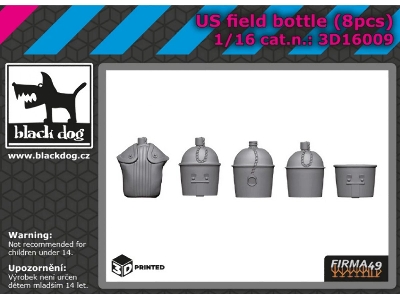 Us Field Bottles (8 Pcs / 3d-printed) - zdjęcie 1