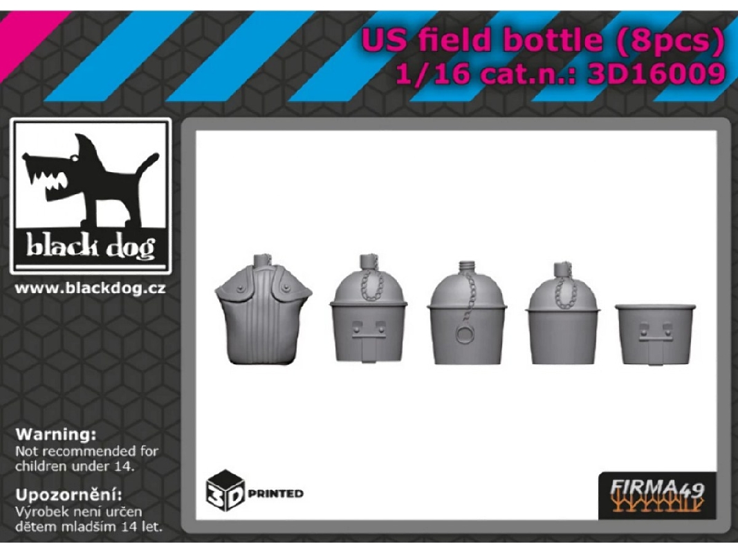 Us Field Bottles (8 Pcs / 3d-printed) - zdjęcie 1