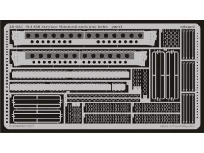  M-1130 rack and belts 1/35 - Afv Club - blaszki - zdjęcie 1