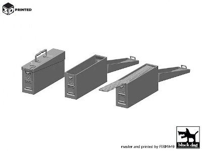 Ammo Box Mg34 / Mg42 (3 Pcs / 3d-printed) - zdjęcie 2