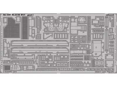  M-1131 FSV 1/35 - Trumpeter - blaszki - zdjęcie 1