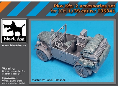 Pkw Kfz. 2 - Accessories Set (For Icm Kits) - zdjęcie 1